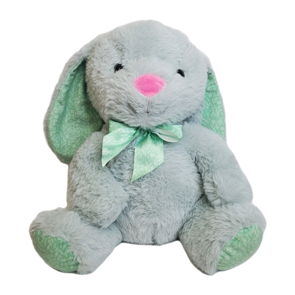 Inter-American Products Mint Green Easter Bunny Rabbit Plush 12" Stuffed Animal